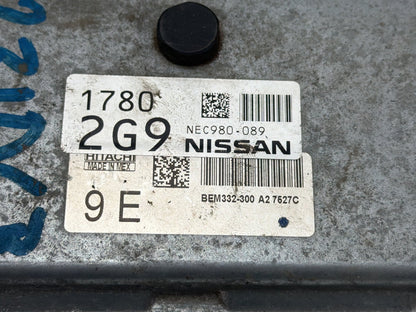 2014-2018 Nissan Versa 1.6L Engine Control Module Unit ECU NEC980-089 OEM