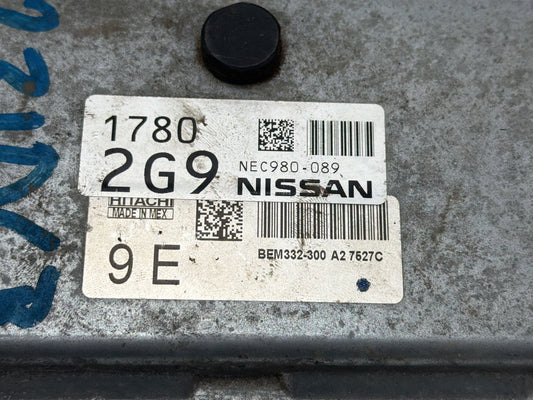 2014-2018 Nissan Versa 1.6L Engine Control Module Unit ECU NEC980-089 OEM