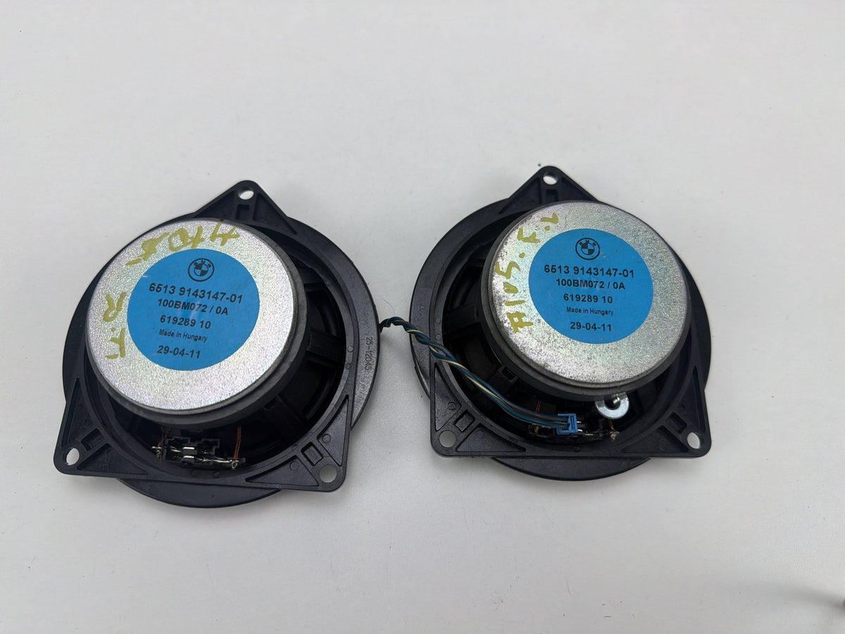 2009-2013 BMW 335i xDrive Front Left & Right Side Audio Speaker Set of 2 OEM