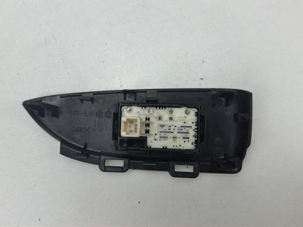 2010-2015 Toyota Prius Rear Left Door Window Switch Panel Bezel 74272-47060 OEM