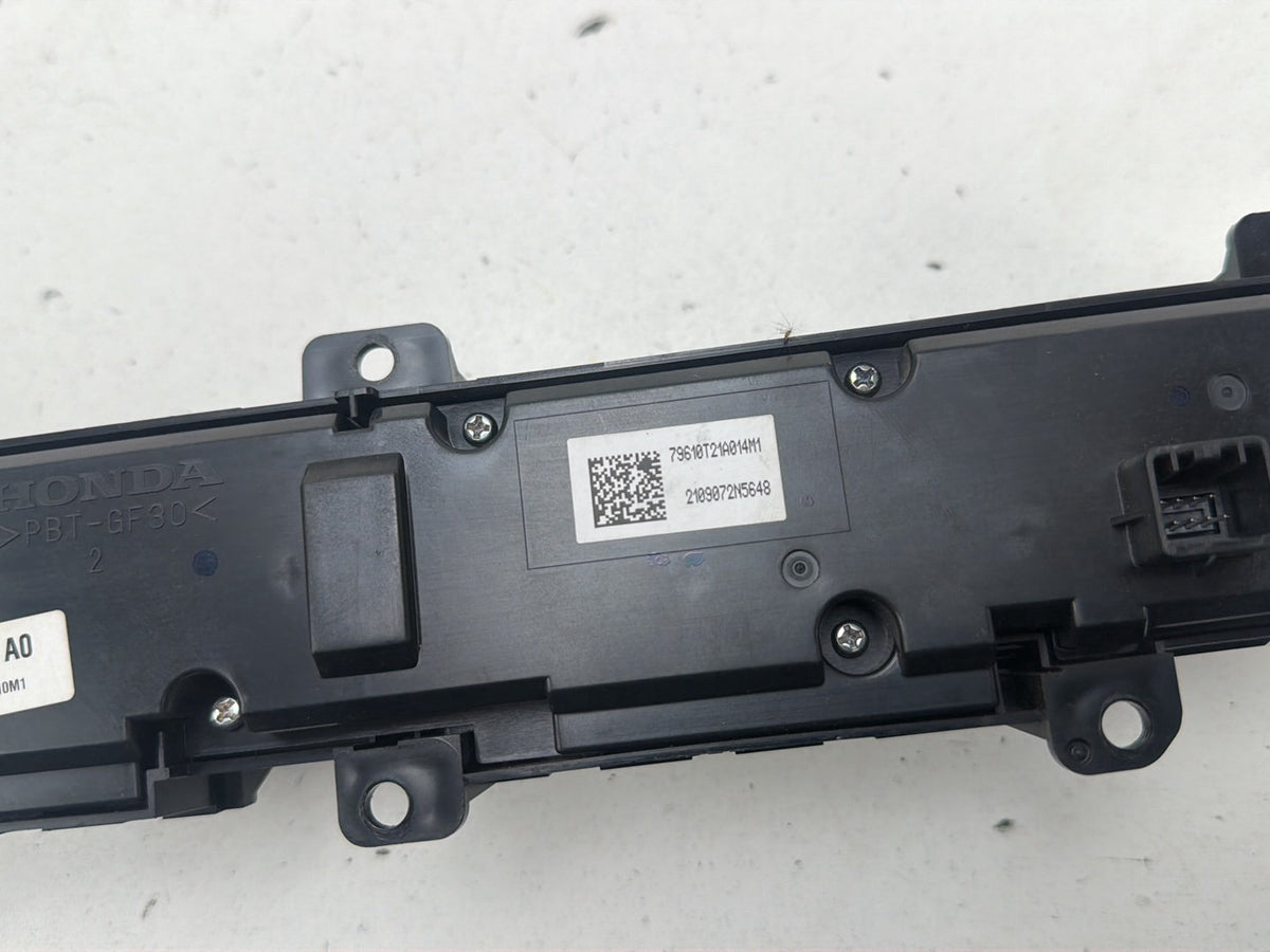 2022-2025 Honda Civic Dash A/C Heater Climate Control Switch Panel Unit OEM