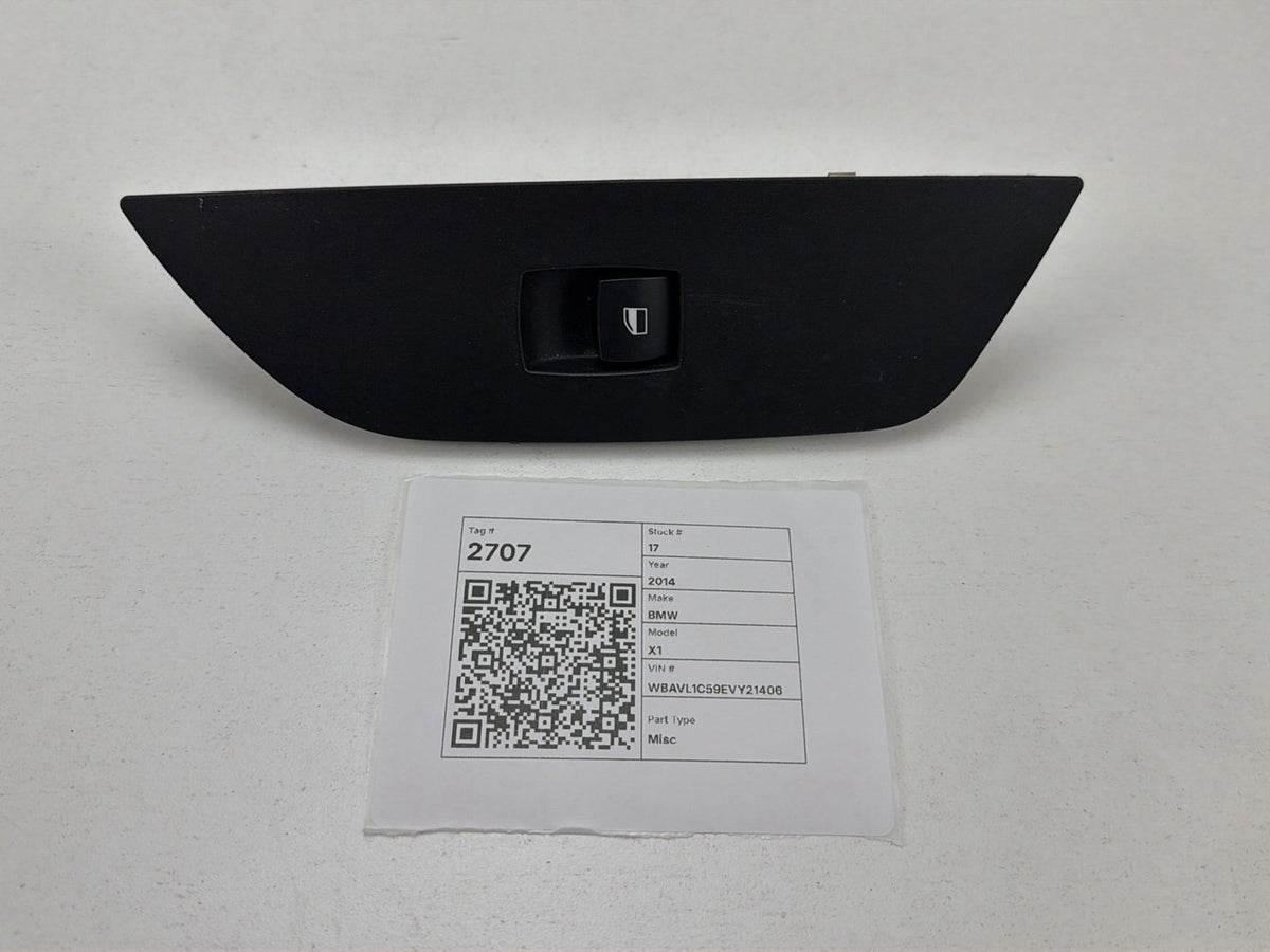 2012-2015 BMW X1 E84 Front Right Window Door Power Switch Control 299294 OEM