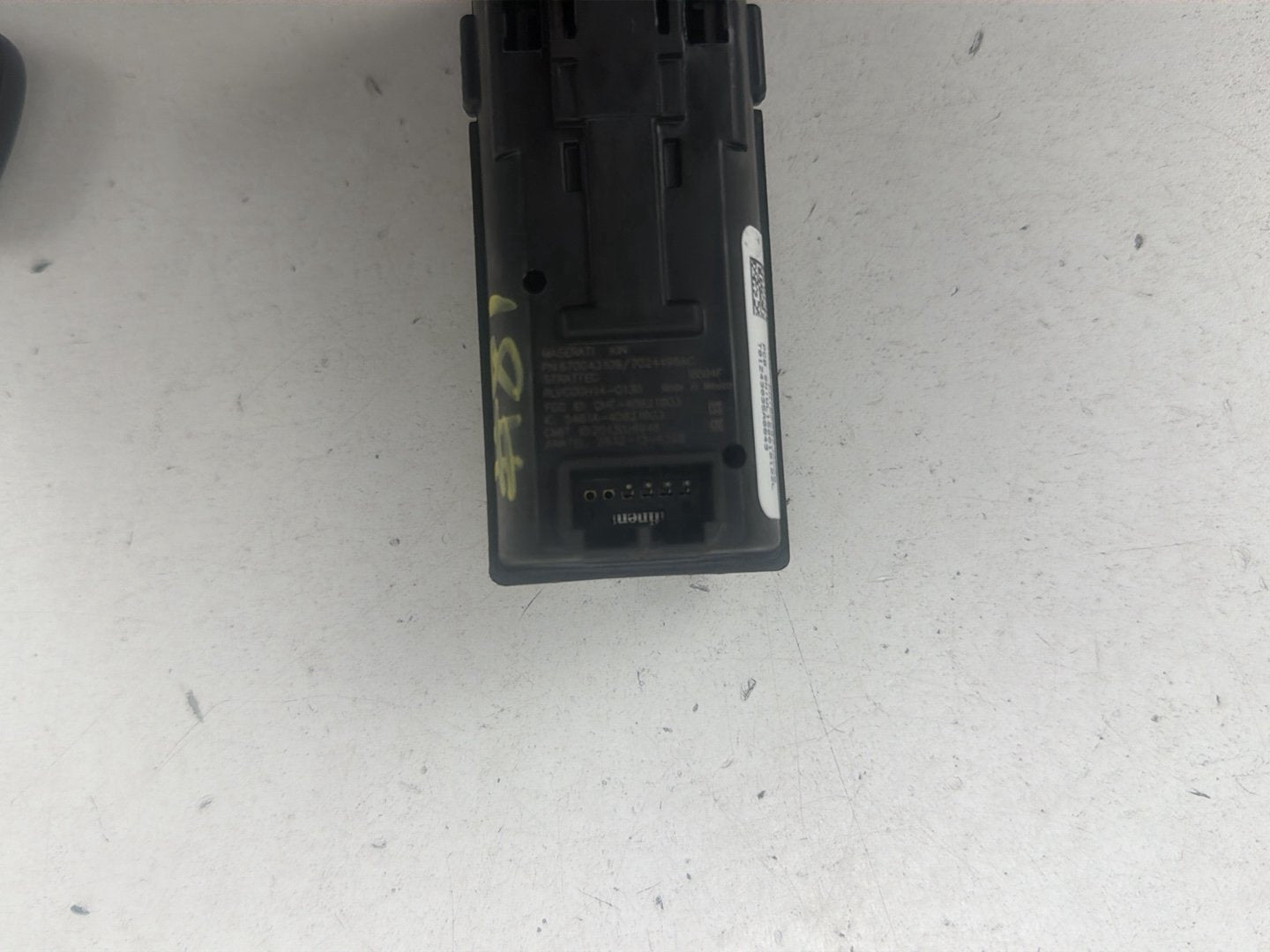 2014-2017 Maserati Ghibli III M157 Push Start Stop Ignition Button With Key OEM