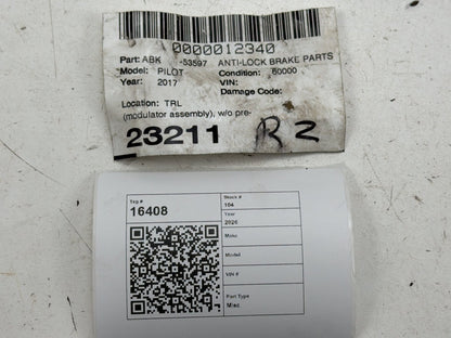 2016-2018 Honda Pilot Anti-Lock Brake Pump Control Module 57110-TG7-A240-M1 OEM