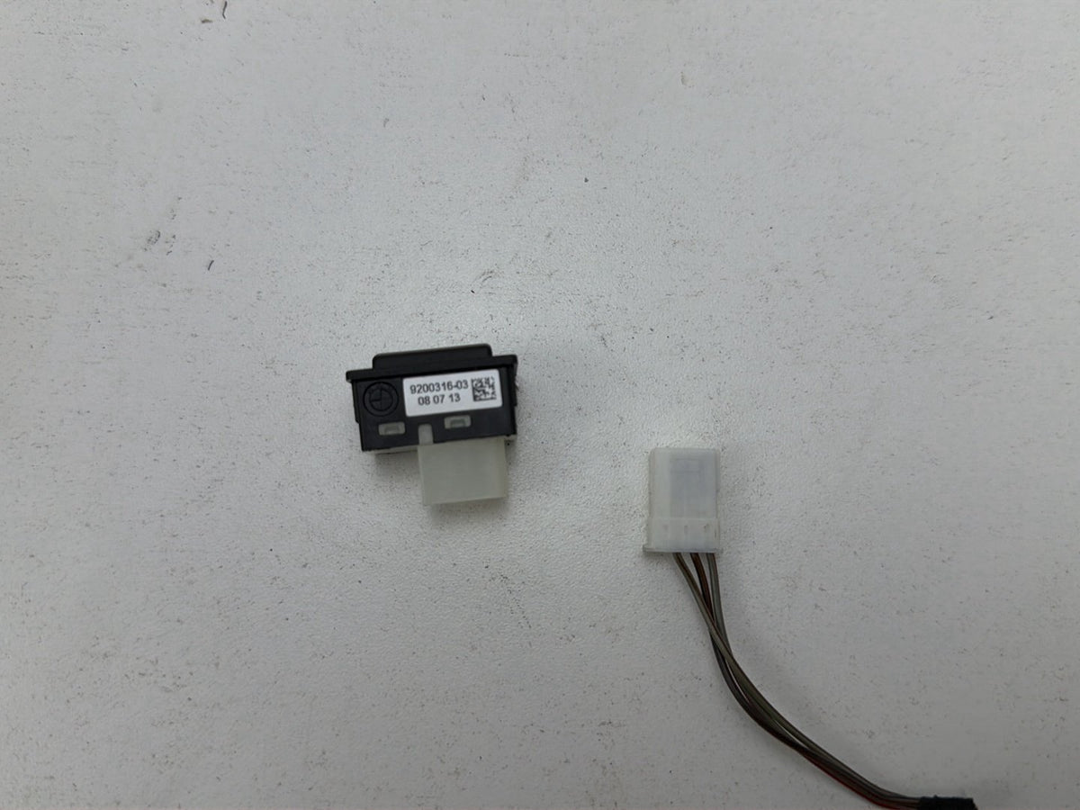 2011-2014 BMW X1 E84 Trunk Lid Release Open Switch Black 9200316-03 OEM