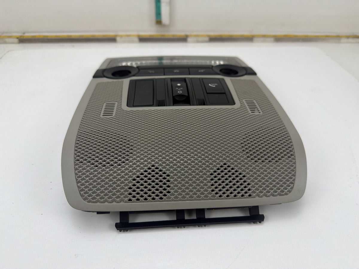 2011-2013 BMW X5 Front Roof Dome Light Overhead Console Switch Unit Gray OEM