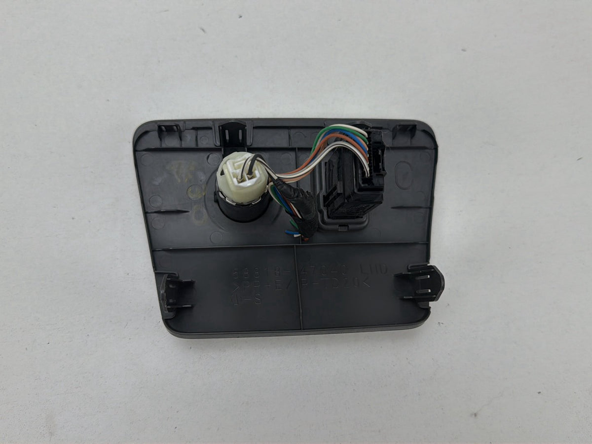2010-2011 Toyota Prius Center Console Heated Seat Switch Trim Power Outlet OEM