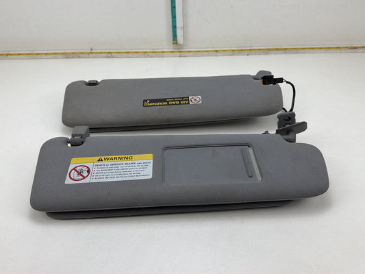 2003-2006 Porsche Cayenne Left Right Sun Visor Pair Set OEM