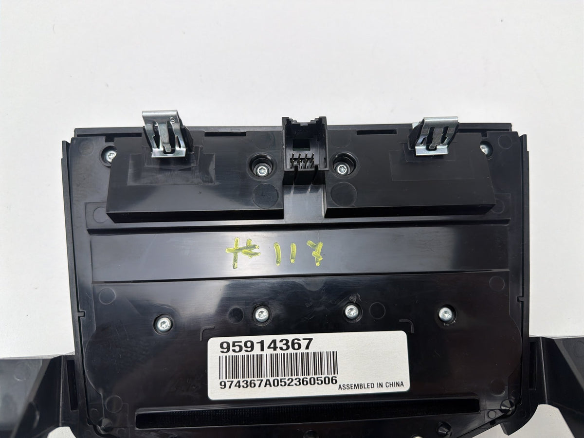2011-2016 Chevrolet Cruze AM FM CD Player Radio Control Panel Face Plate OEM