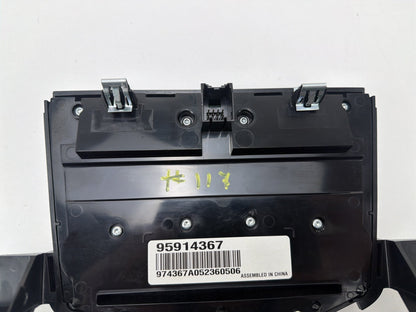 2011-2016 Chevrolet Cruze AM FM CD Player Radio Control Panel Face Plate OEM
