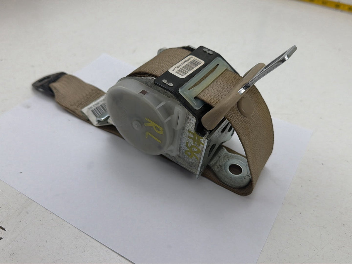 2010-2013 Buick LaCrosse Rear Left Driver Side Seat Belt Retractor Tan OEM