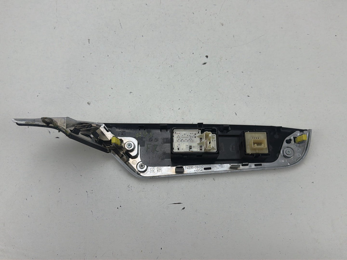 2012-2017 Toyota Camry Front Right Passenger Side Power Window Switch Bezel OEM