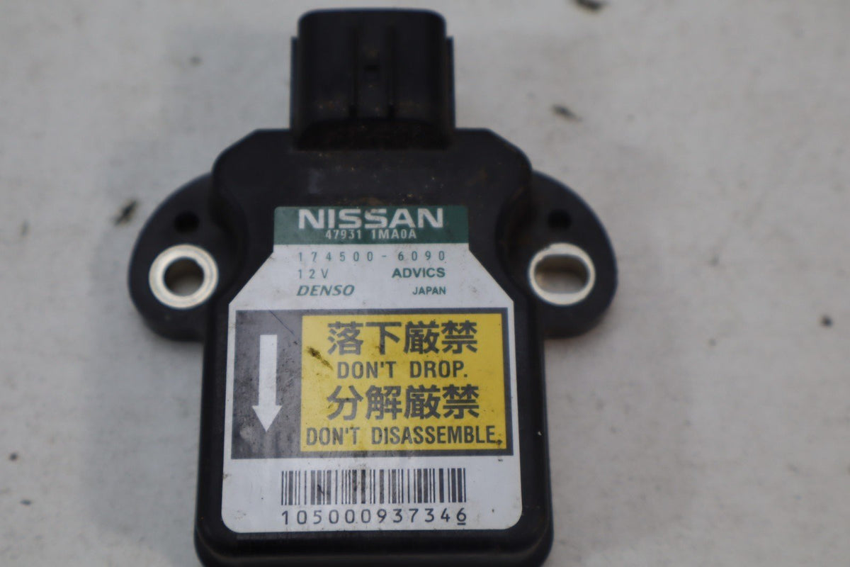 2012-2013 Nissan NV2500 YAW Rate Sensor Control Module 174500-6090 OEM