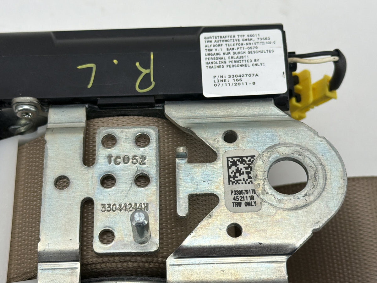 2006-2013 Mercedes-Benz R350 Rear Left 2nd Row Seat Belt A2518607985 OEM