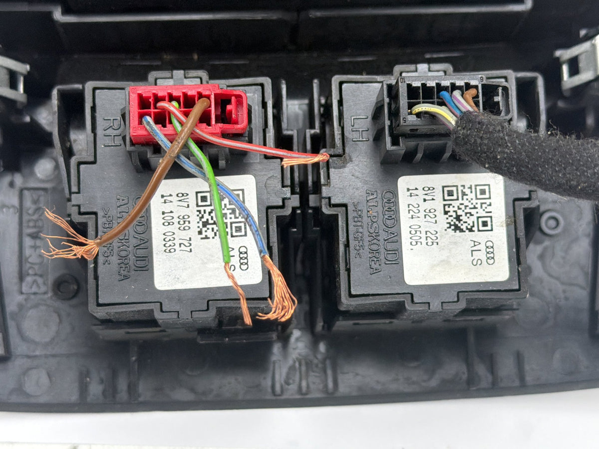 2015-2017 Audi A3 MMI Navigation Media Radio Control Switch Panel 8V0919614S OEM