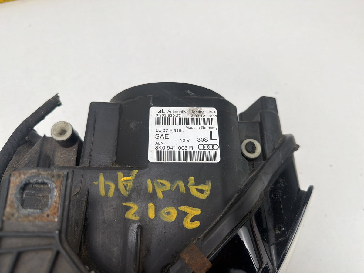 Title 2010-2012 Audi A4 Front Left Driver Side Bi-Xenon HID DRL Headlight OEM