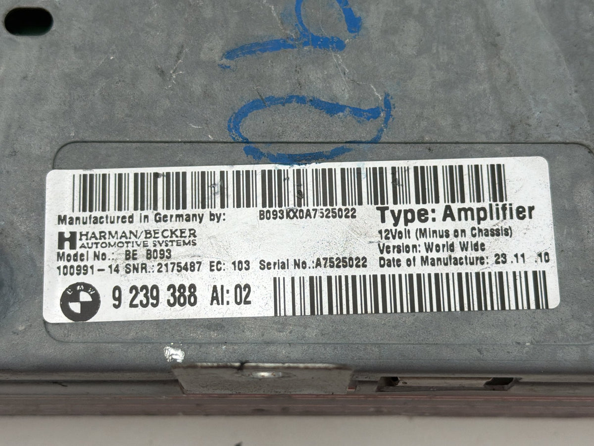 2011-2016 BMW 535i Radio Audio Sound System HiFi Amplifier Amp Harman Becker Oem
