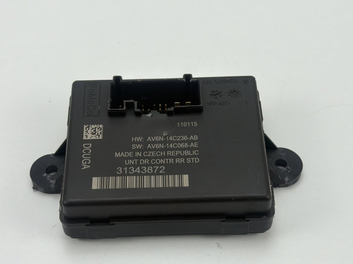 2011-2018 Volvo S60 Rear Right Door Control Module ECU 31343872 OEM