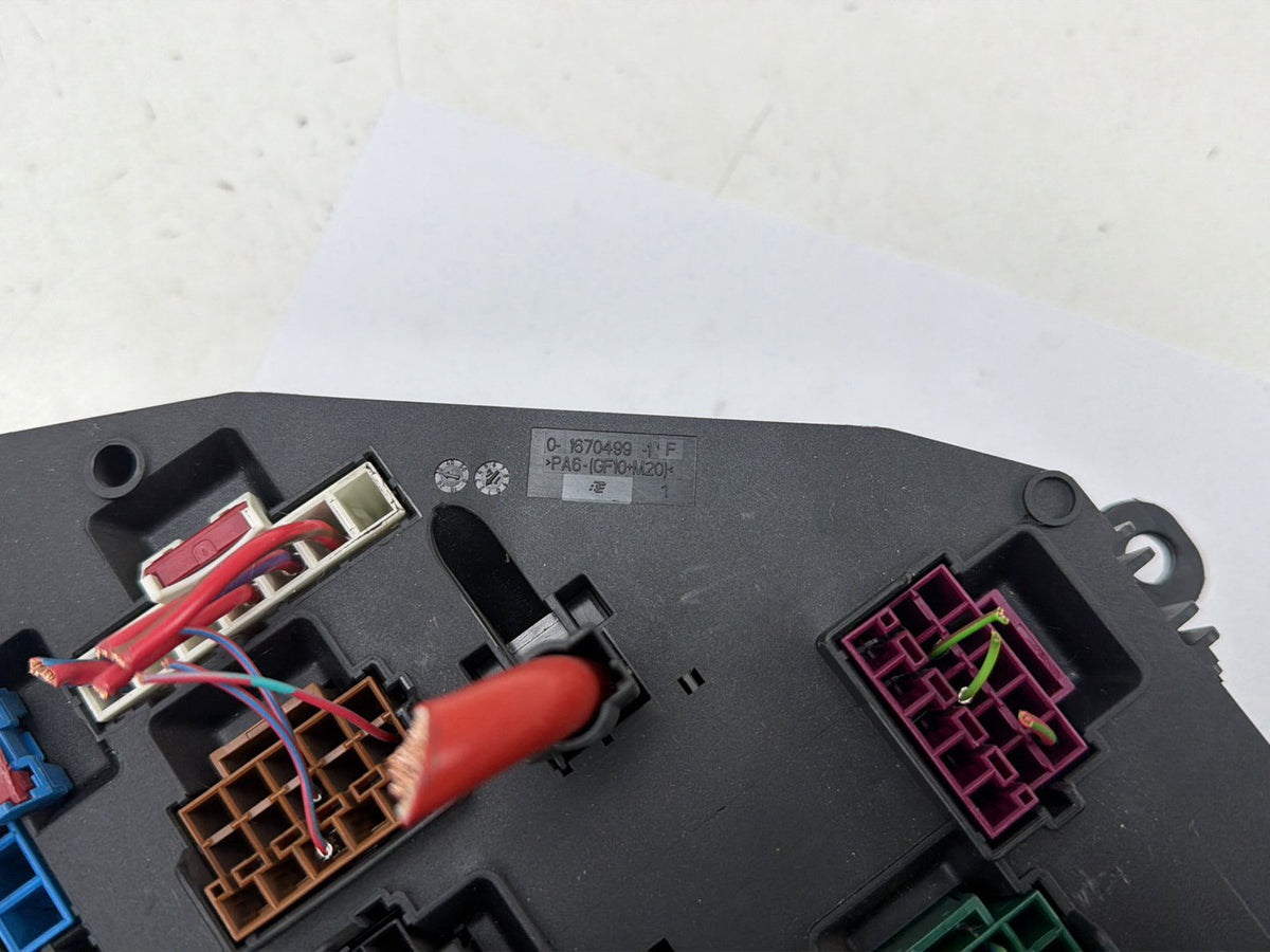 2012-2013 BMW 535i GT Rear Trunk Junction Box Power Distribution Fuse Board OEM