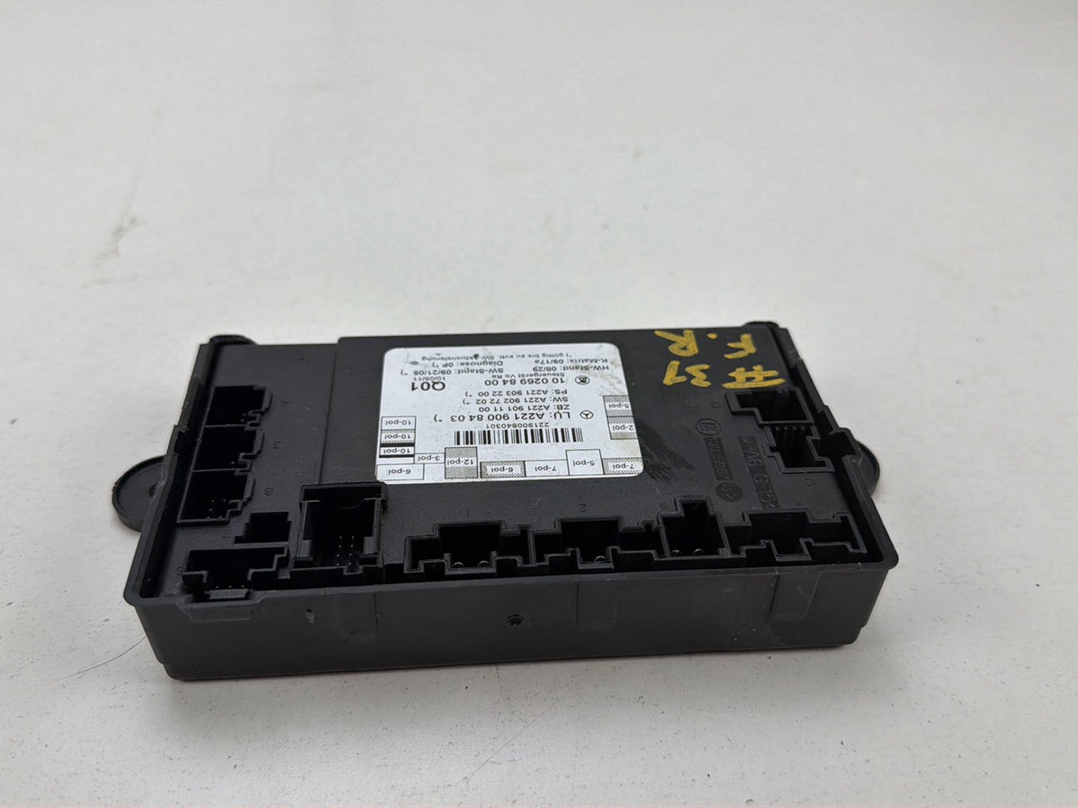 2007-2013 Mercedes-Benz S-Class W221 Front Right Door Control Module Unit OEM