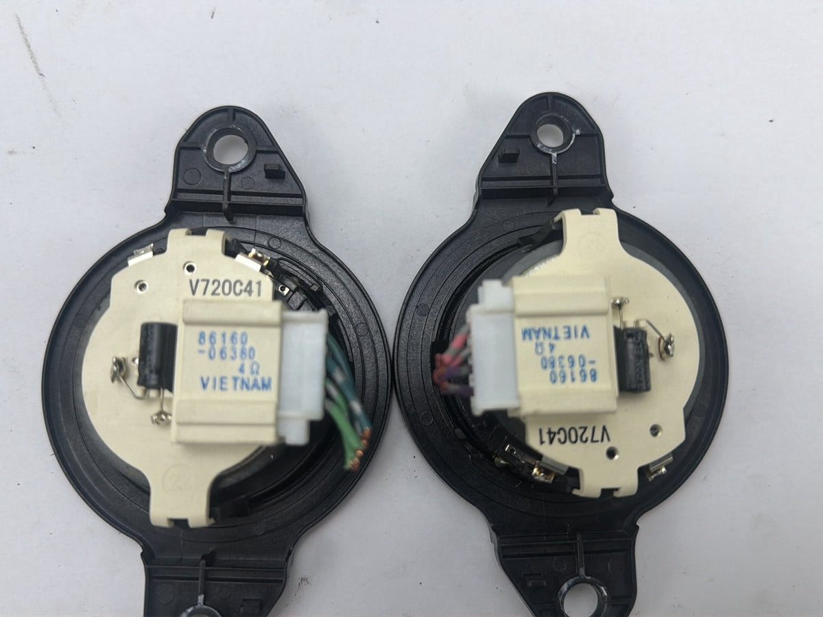2012-2017 Toyota Camry Front Left Right Tweeter Speaker Set Pair 86160-06380 OEM