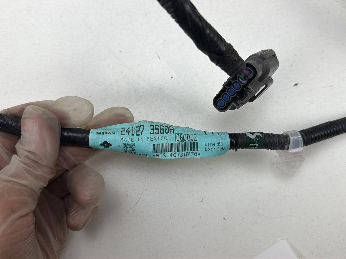 2013-2019 Nissan Sentra Rear Left Driver Side Door Wire Wiring Harness OEM
