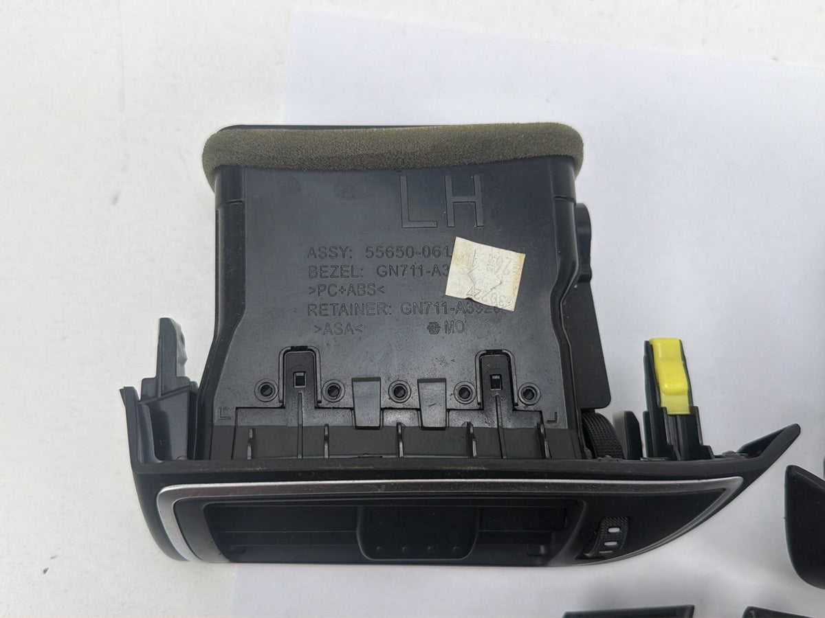 2015-2017 Toyota Camry Left & Right Dash Air Vent Deftoster Nozzle Set of 4 OEM