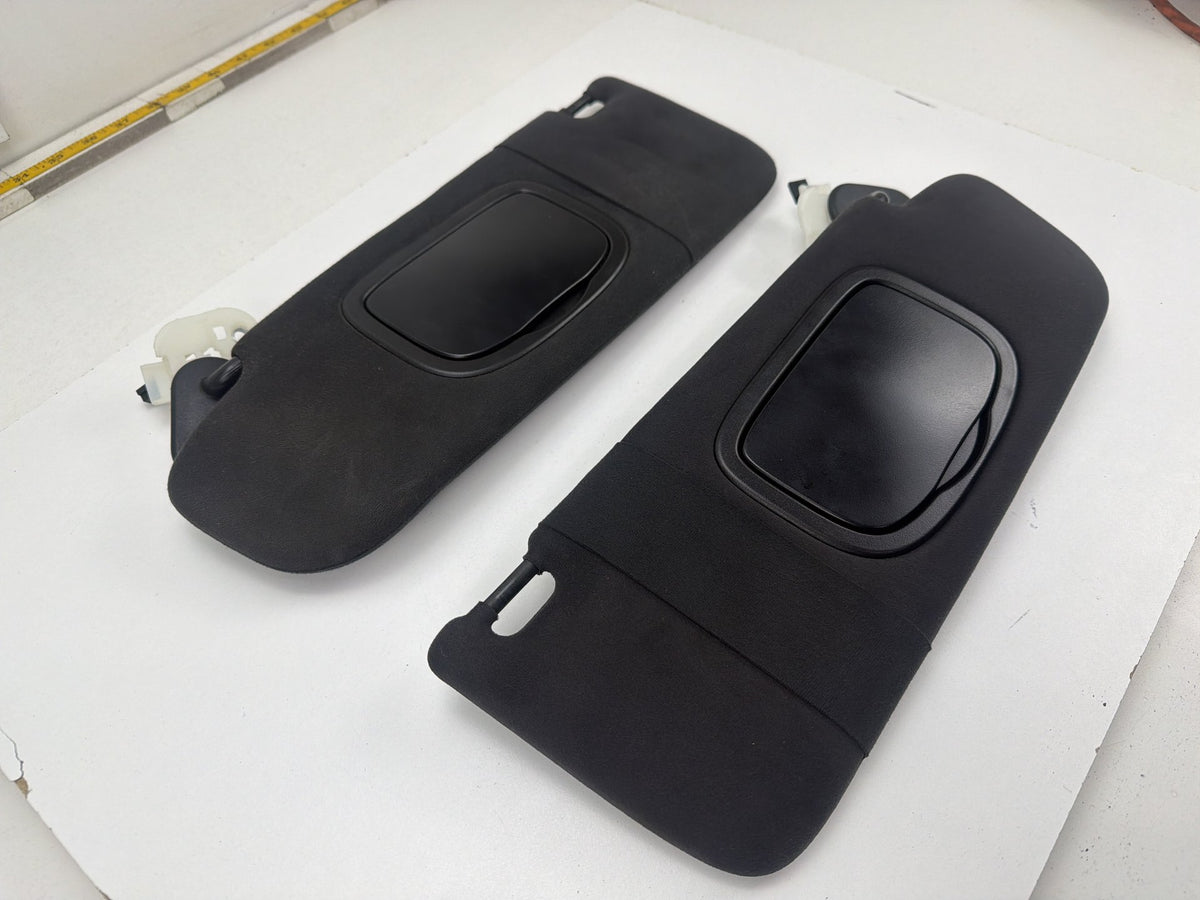2014-2021 Maserati Quattroporte Front Left Right Sun Visors Set Black OEM