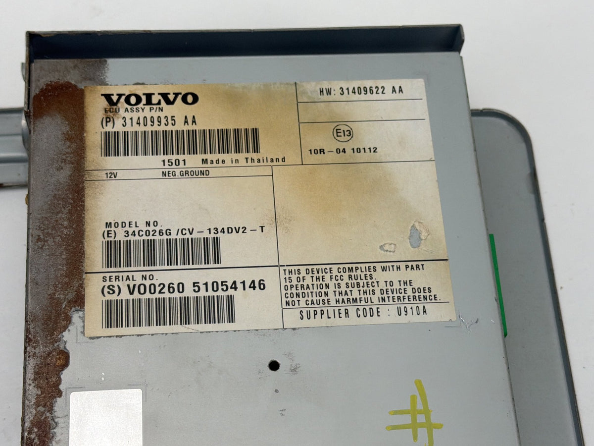 2011-2018 Volvo S60 Audio System Sound Amplifier Module Computer OEM