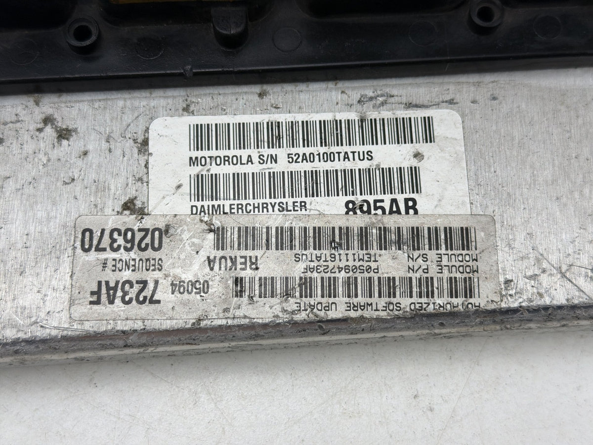 2006 Jeep Grand Cherokee Engine Computer Module ECU PCM P05094723AF OEM