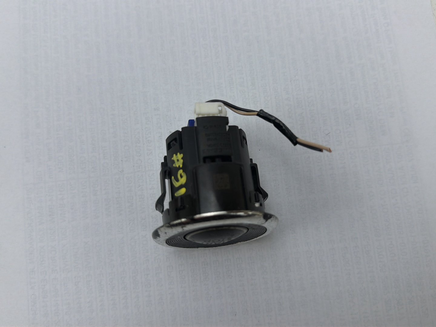 2014-2020 Infiniti Q50 V37 Engine Start Stop Ignition Switch Push Button OEM