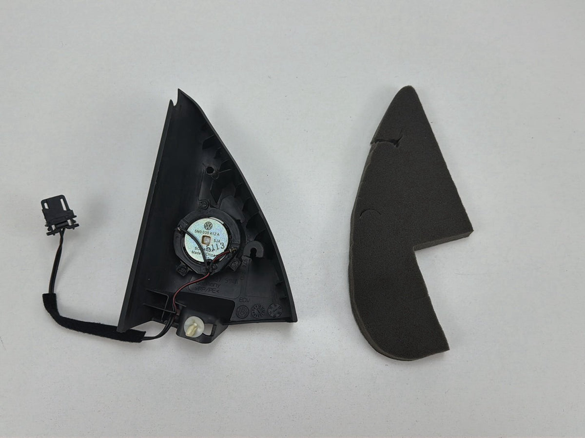 2013-2017 Volkswagen Tiguan Left Front Door Trim Speaker Pod 5N0035412A OEM