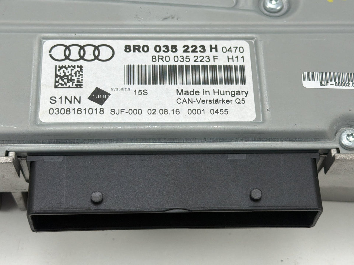 2013-2017 Audi Q5 Audio System Amplifier Module Radio Unit 8R0 035 223 H OEM