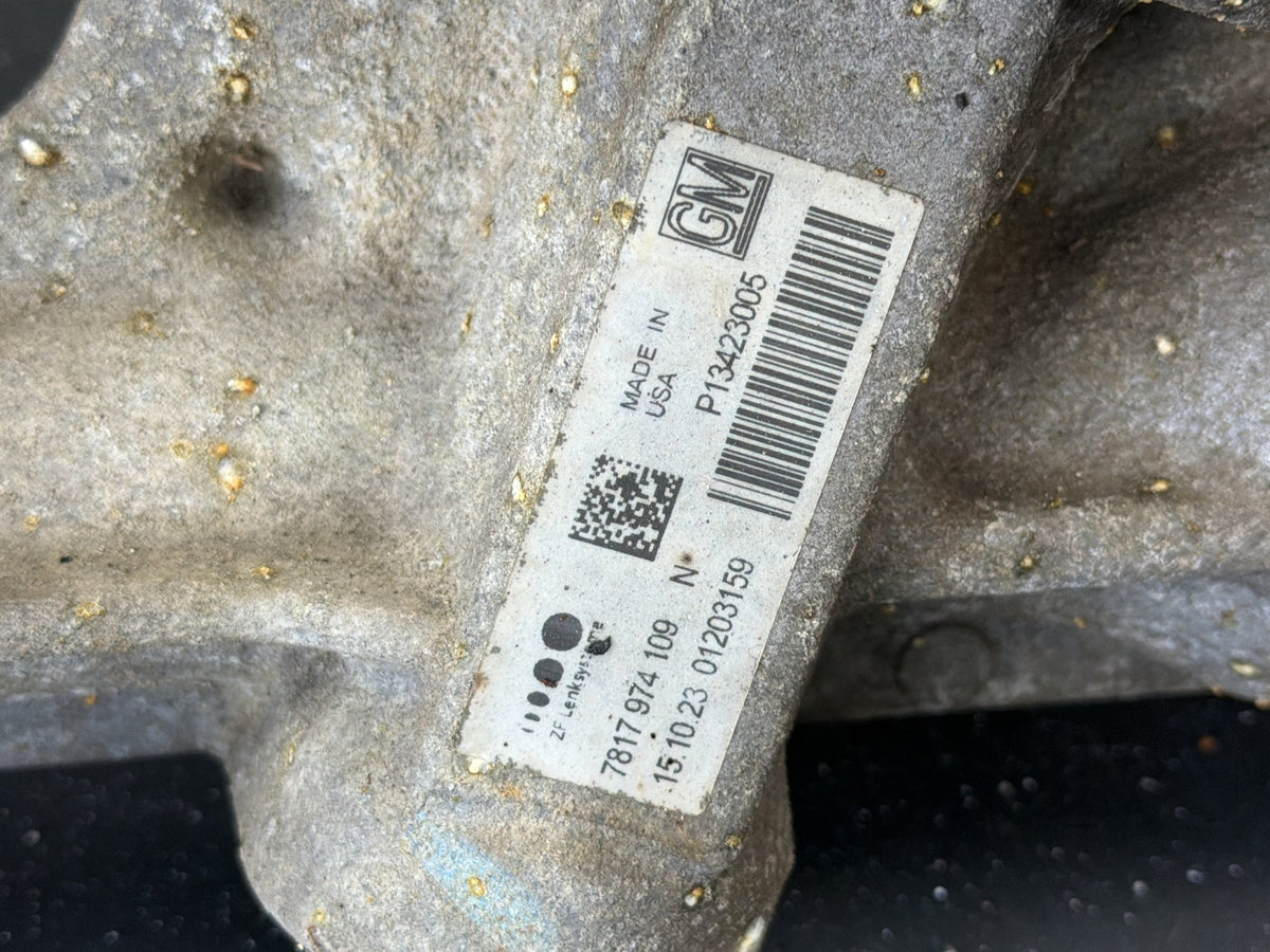 2011-2016 Chevrolet Cruze Front Steering Gear Rack and Pinion P13423005 OEM
