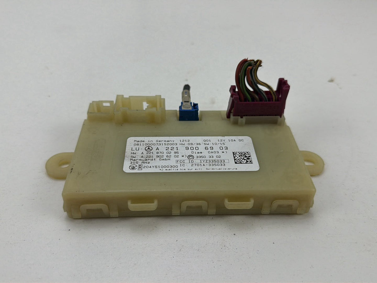 2007-2013 Mercedes-Benz S-Class W221 Keyless Go Entry Module A2219006903 OEM
