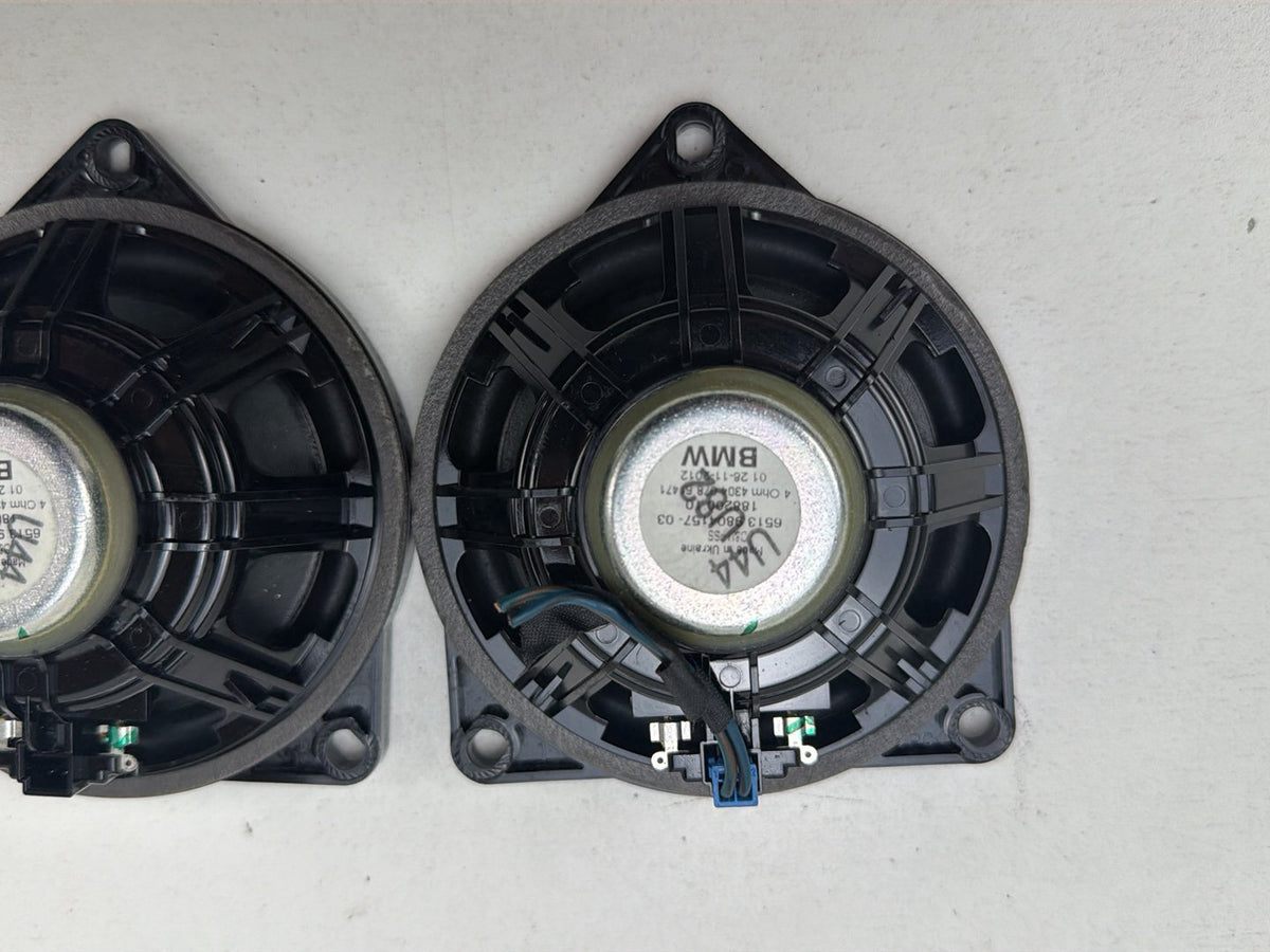 2013-2016 Mini Countryman Cooper Door Speaker Set 2pc 65139804157 OEM