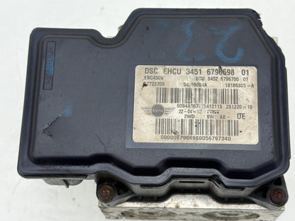2011-2014 Mini Cooper ABS Pump Modulator Control Module 3451 6796698-01 OEM