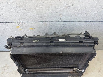 2008-2010 BMW 528i E60 Radiator A/C Condenser & Cooling Fan Assembly 157K OEM